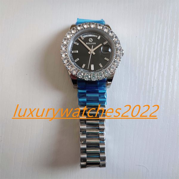 super quality watch mp factory 43mm stainless steel 18kt silver gold bigger diamond bezel 228348 automatic movement mechanical sapphire swim, Slivery;brown
super quality watch mp factory 43mm stainless steel 18kt silver gold bigger diamond bezel 228348 automatic movement mechanical sapphire swim, Slivery;brown