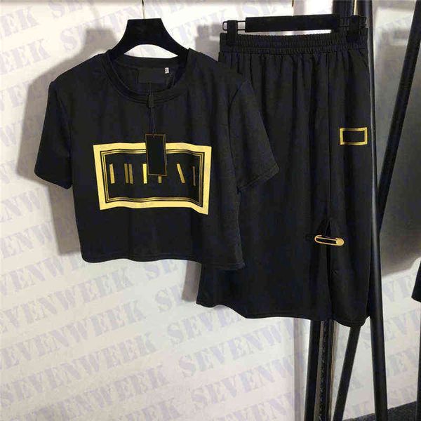 letter print womens t shirts dresses sets designer women clothing high waist skirts with pin summer, Black;gray
letter print womens t shirts dresses sets designer women clothing high waist skirts with pin summer, Black;gray