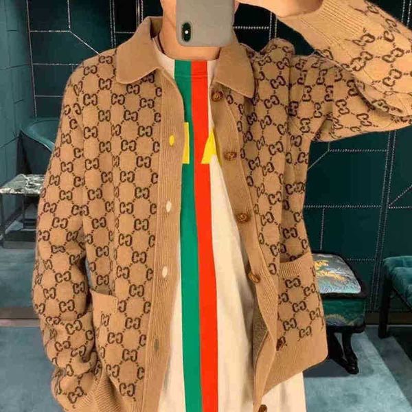 correct double autumn winter new jacquard sweater old sweater men's and women's coat, White;black
correct double autumn winter new jacquard sweater old sweater men's and women's coat, White;black