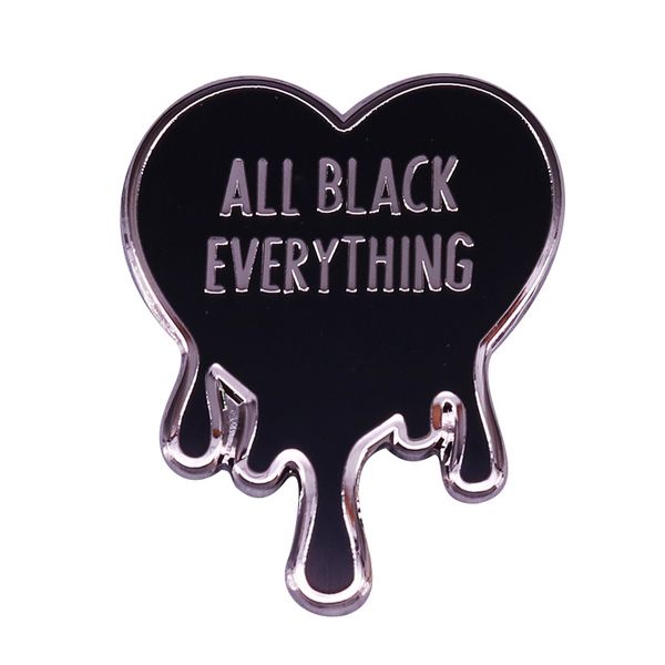 all black everything lapel enamel pins brooch collecting metal badges men women backpack hat collar fashion jewelry gifts adorn, Blue
all black everything lapel enamel pins brooch collecting metal badges men women backpack hat collar fashion jewelry gifts adorn, Blue