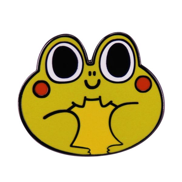cute cartoon frog animal badge hard enamel pin lapel pins brooch for clothes backpack hat jewelry accessory, Blue
cute cartoon frog animal badge hard enamel pin lapel pins brooch for clothes backpack hat jewelry accessory, Blue