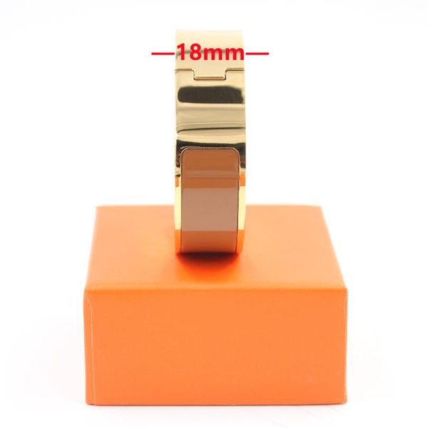 titanium steel multi-colors cuff enamel bangles for women brand bracelet gold design 18mm gift jewelry287l, White
titanium steel multi-colors cuff enamel bangles for women brand bracelet gold design 18mm gift jewelry287l, White