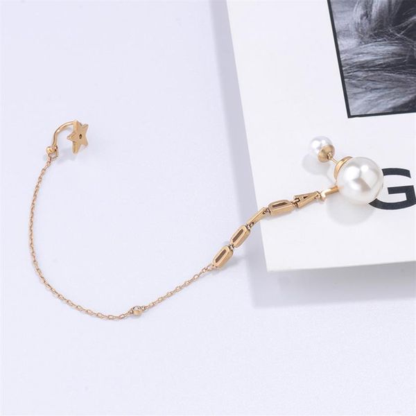 2020 letters pearl earrings ear clip all-in-one super fairy earrings personality fashion wu jinyan wang ziwen same style284l, Golden
2020 letters pearl earrings ear clip all-in-one super fairy earrings personality fashion wu jinyan wang ziwen same style284l, Golden