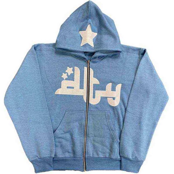 gothic punk star long sleeve zip hoodie harajuku hip hop streetwear grunge fashion punk sports jacket y2k jacket men, Black
gothic punk star long sleeve zip hoodie harajuku hip hop streetwear grunge fashion punk sports jacket y2k jacket men, Black