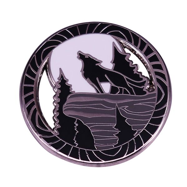 fun wolf enamel pins brooch collecting circle lapel badges men women fashion jewelry gifts adorn backpack collar hat, Blue
fun wolf enamel pins brooch collecting circle lapel badges men women fashion jewelry gifts adorn backpack collar hat, Blue