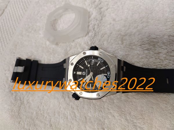 bp factory men's watches 42mm watch 15703st.00.a002ca.01 black dial rubber watchband transparent automatic movement mechanical sapphire, Slivery;brown
bp factory men's watches 42mm watch 15703st.00.a002ca.01 black dial rubber watchband transparent automatic movement mechanical sapphire, Slivery;brown