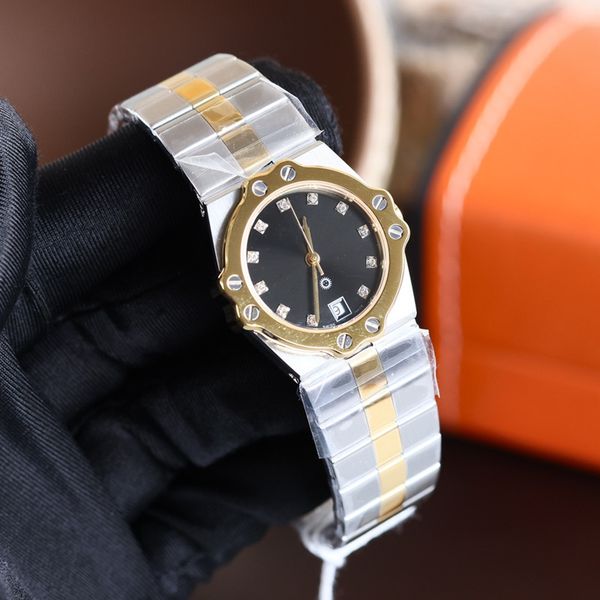 fashion classic women's sports watch 28mm stainless steel band quartz movement 5156 ladies bracelet watches woman luxury watch designer, Slivery;golden
fashion classic women's sports watch 28mm stainless steel band quartz movement 5156 ladies bracelet watches woman luxury watch designer, Slivery;golden