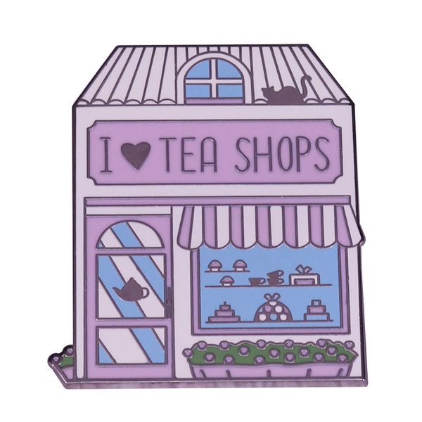 i love tea shop beautiful store enamel pin lapel pins badge brooch jewelry accessory, Blue
i love tea shop beautiful store enamel pin lapel pins badge brooch jewelry accessory, Blue