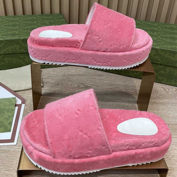 golden velvet embossed double letter series thick soled slippers classic embossed design womens shoes, Black
golden velvet embossed double letter series thick soled slippers classic embossed design womens shoes, Black