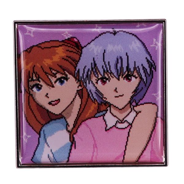evangellion anime girl asuka and rei enamel pin bff brooch badge for backpacks fashion jewelry gift, Blue
evangellion anime girl asuka and rei enamel pin bff brooch badge for backpacks fashion jewelry gift, Blue