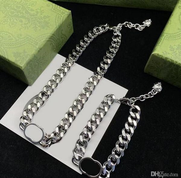 hip hop men women choker necklace stainless steel bracelets cuban silver chain designer letter pendants for couples collar pendant
hip hop men women choker necklace stainless steel bracelets cuban silver chain designer letter pendants for couples collar pendant