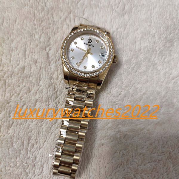 mp factory mens luxury watch 1803 diamond bezel 31mm 36mm 18k yellow gold automatic movement mechanical stainless steel sapphire date fashio, Slivery;brown
mp factory mens luxury watch 1803 diamond bezel 31mm 36mm 18k yellow gold automatic movement mechanical stainless steel sapphire date fashio, Slivery;brown