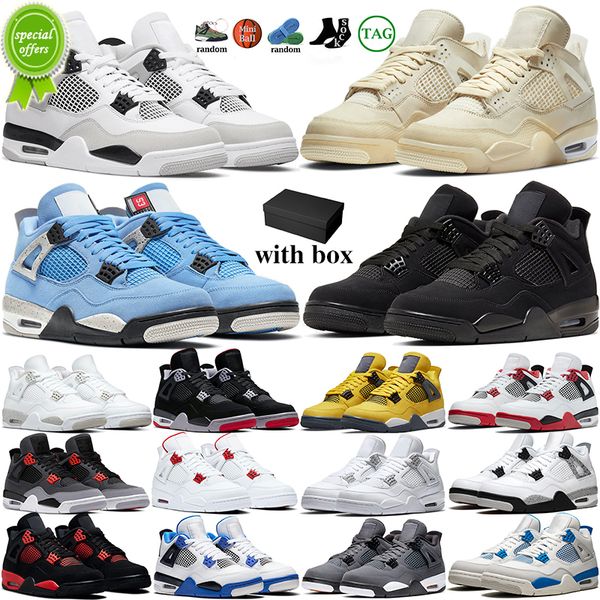 with box 4s basketball shoes women men 4 military black cat white oreo fire red thunder sail university blue cool grey infrared metallic
with box 4s basketball shoes women men 4 military black cat white oreo fire red thunder sail university blue cool grey infrared metallic