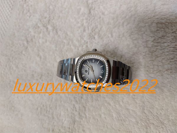zr factory womens watch 35.2mm quartz movement stainless steel smoke grey dial 7118 diamond bezel sapphire glass luxury lady wristwatch, Slivery;brown
zr factory womens watch 35.2mm quartz movement stainless steel smoke grey dial 7118 diamond bezel sapphire glass luxury lady wristwatch, Slivery;brown