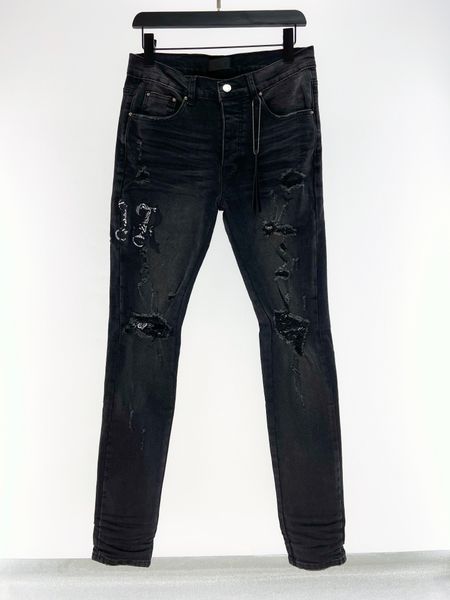 ripped jeans mens designer jean denim pant distressed biker slim fit motorcycle for men s fashion jean mans pants pour hommes embroidery let, Blue
ripped jeans mens designer jean denim pant distressed biker slim fit motorcycle for men s fashion jean mans pants pour hommes embroidery let, Blue