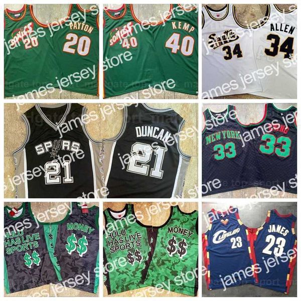new mitchell&ness authentic retro basketball patrick ewing jersey 33 shawn kemp 40 gary payton 20 ray allen 34 tim duncan 21 lebron james 23, Black;red
new mitchell&ness authentic retro basketball patrick ewing jersey 33 shawn kemp 40 gary payton 20 ray allen 34 tim duncan 21 lebron james 23, Black;red