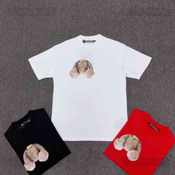 designer luxury spring and summer palms classic bear printed shirt fashion angels mens and womens couple leisure loose pa round collar tee, White;black
designer luxury spring and summer palms classic bear printed shirt fashion angels mens and womens couple leisure loose pa round collar tee, White;black