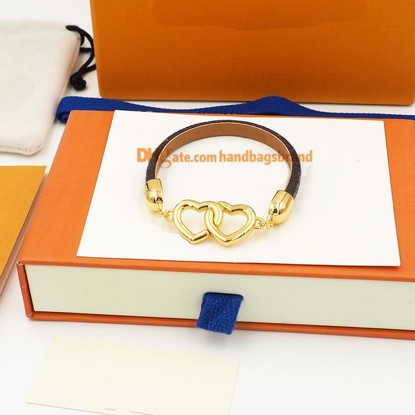 heart-shaped bracelets fashion classic flat brown brand designer leather couple bracelet for women and men metal lock head charm bracelets w, Golden;silver
heart-shaped bracelets fashion classic flat brown brand designer leather couple bracelet for women and men metal lock head charm bracelets w, Golden;silver