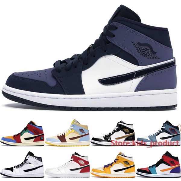 1 1s mid obsidian sanded purple basketball shoes 2020 men women sneakers fearless facetasm alternate think 16 sports shoes size 5 229r, Black
1 1s mid obsidian sanded purple basketball shoes 2020 men women sneakers fearless facetasm alternate think 16 sports shoes size 5 229r, Black