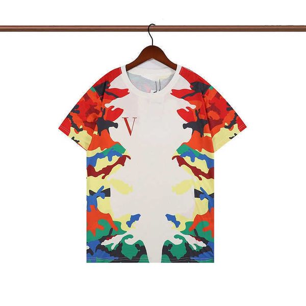 italian designer t-shirt vt round neck short-sleeved color graffiti print men and women loose shirt high-quality summer cotton, White;black
italian designer t-shirt vt round neck short-sleeved color graffiti print men and women loose shirt high-quality summer cotton, White;black