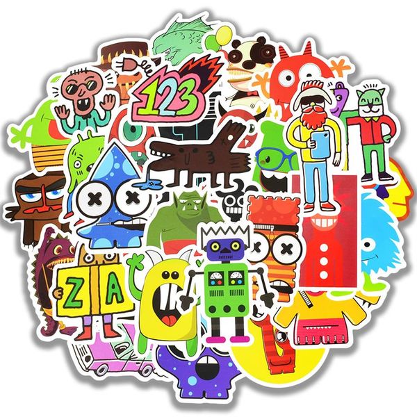 50 pcs waterproof doodle stickers funny little monster robot decal sticker gift toys for children diy lapfridge suitcase skate283e
50 pcs waterproof doodle stickers funny little monster robot decal sticker gift toys for children diy lapfridge suitcase skate283e