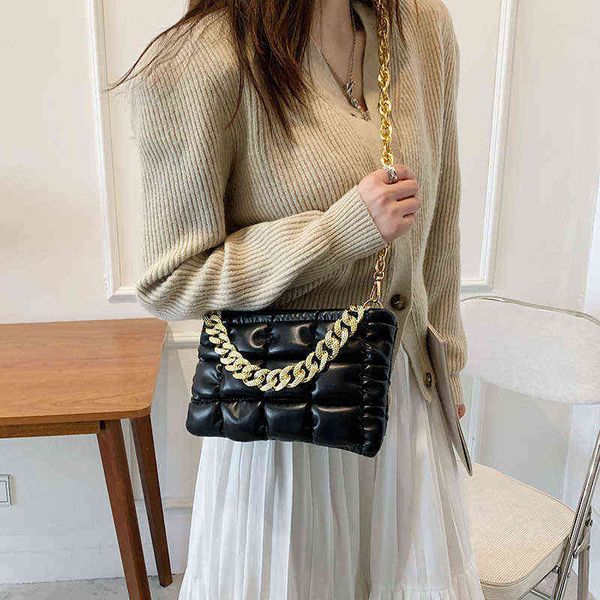 evening bags trendy plaid shoulder bag fashion thick chain crossbody for women 220822
evening bags trendy plaid shoulder bag fashion thick chain crossbody for women 220822
