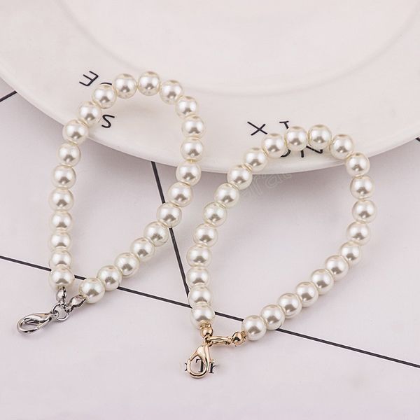simple diy pearl keychain for women fashion women's charm handbags keyring key ring for jewelry making accessories, Silver
simple diy pearl keychain for women fashion women's charm handbags keyring key ring for jewelry making accessories, Silver