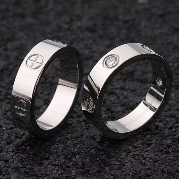 with box fashion designer eternity screw band rings diamond love jewelry carti couple cleef gjdfhg, Silver
with box fashion designer eternity screw band rings diamond love jewelry carti couple cleef gjdfhg, Silver