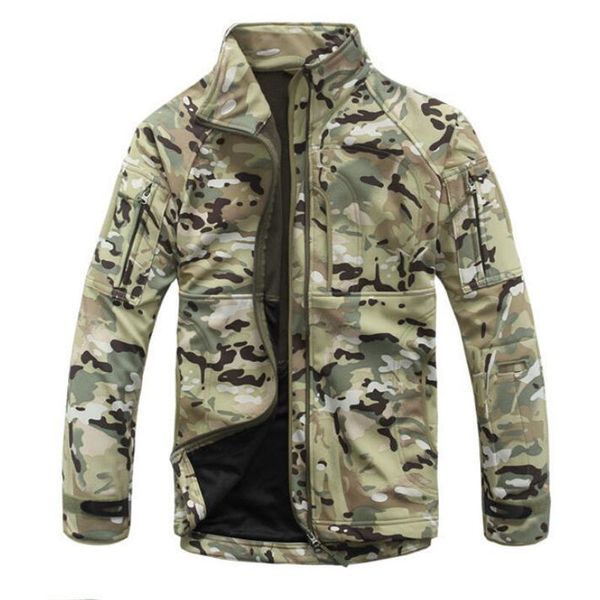 men camouflage tactical jacket winter sharkskin soft shell waterproof windbreaker jackets fleece coat army hunt clothes 220822, Black;brown
men camouflage tactical jacket winter sharkskin soft shell waterproof windbreaker jackets fleece coat army hunt clothes 220822, Black;brown