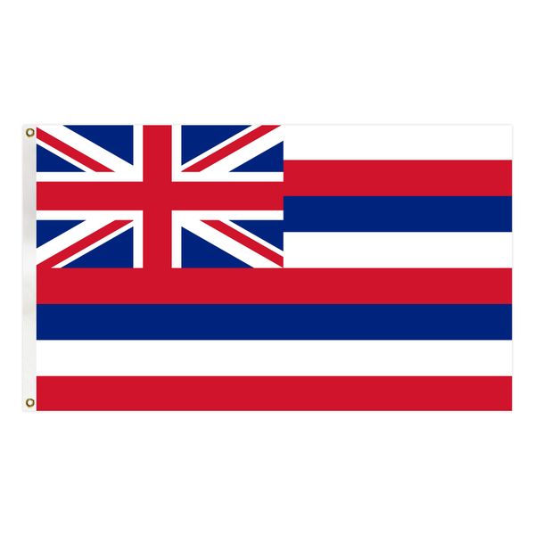 hawaii state flag 90x150 cm america banner hipping with two brass grommets for decoration
hawaii state flag 90x150 cm america banner hipping with two brass grommets for decoration