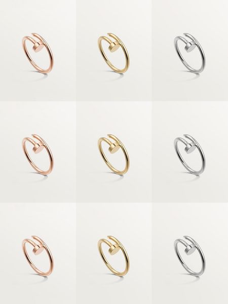 designer nail ring luxury jewelry midi rings for women titanium steel alloy gold-plated process fashion accessories never fade not allergic, Silver
designer nail ring luxury jewelry midi rings for women titanium steel alloy gold-plated process fashion accessories never fade not allergic, Silver