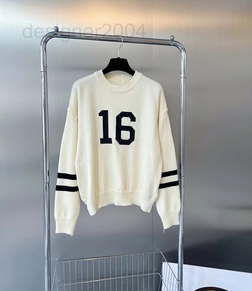 women's sweaters designer autumn and winter new sweater ce letter no. 16 number front back contrast embroidery casual os knitting long, White;black
women's sweaters designer autumn and winter new sweater ce letter no. 16 number front back contrast embroidery casual os knitting long, White;black