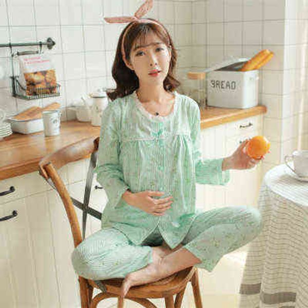 many style flower print cotton maternity nursing nightwear night for pregnant two piece suits women pregnancy pyjamas j220813, White
many style flower print cotton maternity nursing nightwear night for pregnant two piece suits women pregnancy pyjamas j220813, White