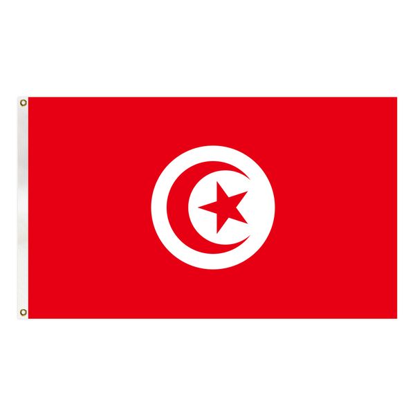 tunisia flag 90x150 cm factory supply premium polyester country national banner with brass grommets
tunisia flag 90x150 cm factory supply premium polyester country national banner with brass grommets