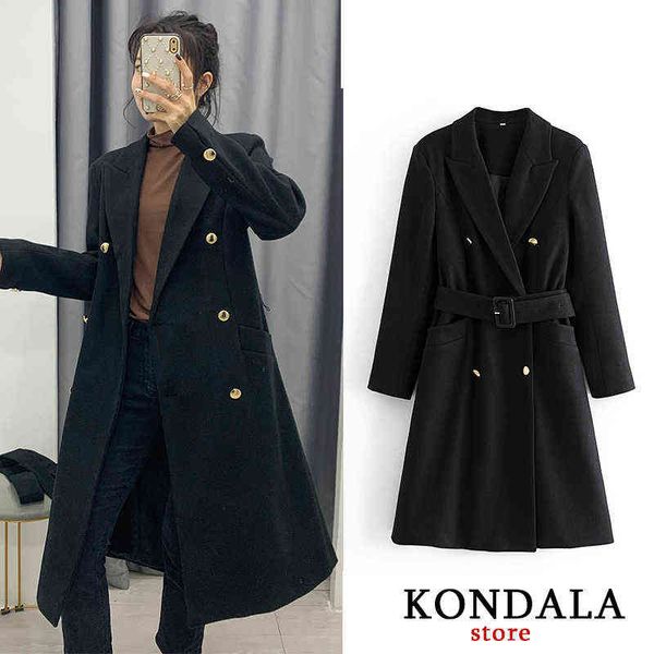 women blazer za office lady double breasted sheath jackets long solid black autumn jackets female mujer j220813, White;black
women blazer za office lady double breasted sheath jackets long solid black autumn jackets female mujer j220813, White;black