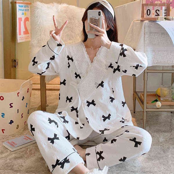 pregnancy home lounge jacquard cotton quilted lace v maternity nursing nightwear sets postpartum breastfeeding winter pyjama suits j220813, White
pregnancy home lounge jacquard cotton quilted lace v maternity nursing nightwear sets postpartum breastfeeding winter pyjama suits j220813, White