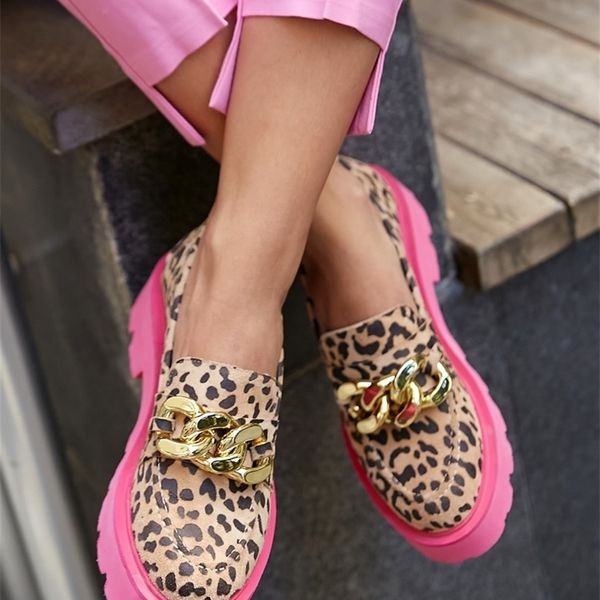 pink sole leopard genuine leather suede loafer punk design shoes women spring autumn platform round toe slip 220819, Black
pink sole leopard genuine leather suede loafer punk design shoes women spring autumn platform round toe slip 220819, Black