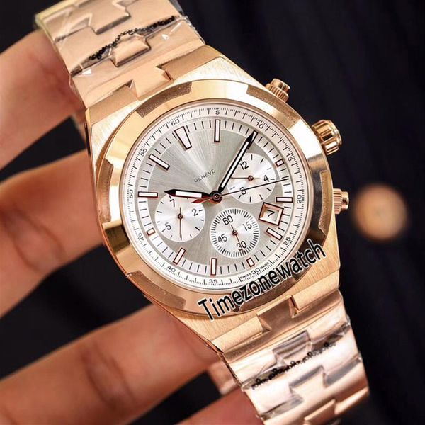 new overseas 5500v 110a-b075 rose gold silver dial a2813 automatic mens watch stainless steel bracelet watches super timezonewatch308o, Slivery;brown
new overseas 5500v 110a-b075 rose gold silver dial a2813 automatic mens watch stainless steel bracelet watches super timezonewatch308o, Slivery;brown