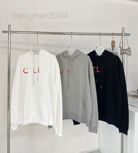 women's hoodies & sweatshirts designer cel2022 autumn winter capsule limited series color gradient letter printed hoodie for men and wo, Black
women's hoodies & sweatshirts designer cel2022 autumn winter capsule limited series color gradient letter printed hoodie for men and wo, Black