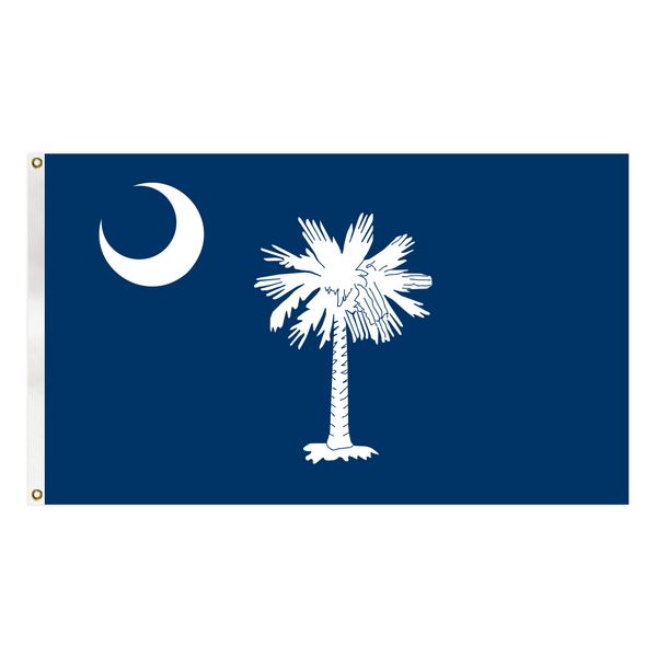 south carolina state flag america banner 3x5 ft polyester hipping with brass grommets for indoor outdoor decoration
south carolina state flag america banner 3x5 ft polyester hipping with brass grommets for indoor outdoor decoration