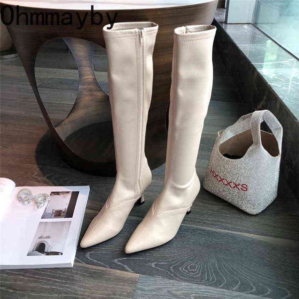 autumn winter pointed toe women long boots thin high heel zipper knight quality ladies slim knee 220815, Black
autumn winter pointed toe women long boots thin high heel zipper knight quality ladies slim knee 220815, Black