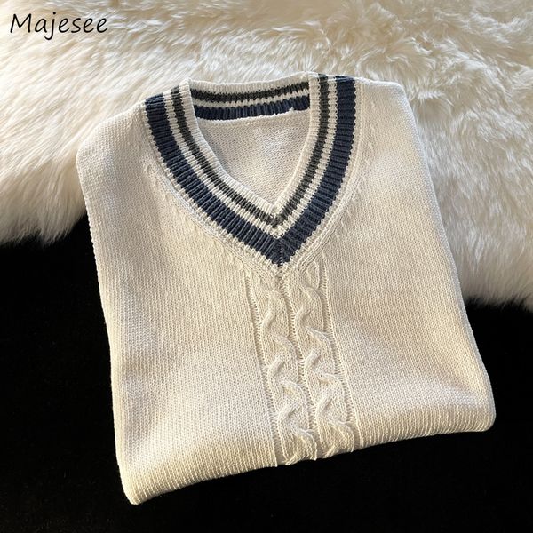 sweater vest men vneck white ins college couples korean style spring allmatch knitting soft loose casual fashion 220822, White;black
sweater vest men vneck white ins college couples korean style spring allmatch knitting soft loose casual fashion 220822, White;black