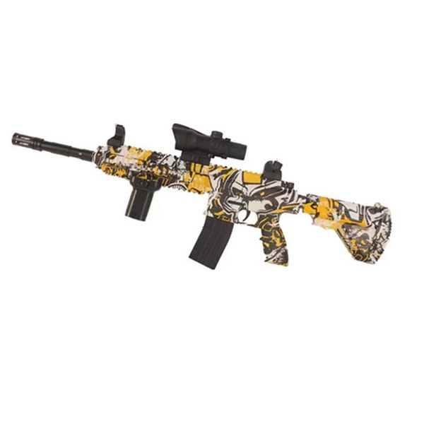 Gun 416D Toys Electric Automatic Rifle Hydraulic Blasting Gel Sniper ToyGun Blasting Pistol Plastic Model Factory Wholesale Toy
Gun 416D Toys Electric Automatic Rifle Hydraulic Blasting Gel Sniper ToyGun Blasting Pistol Plastic Model Factory Wholesale Toy
