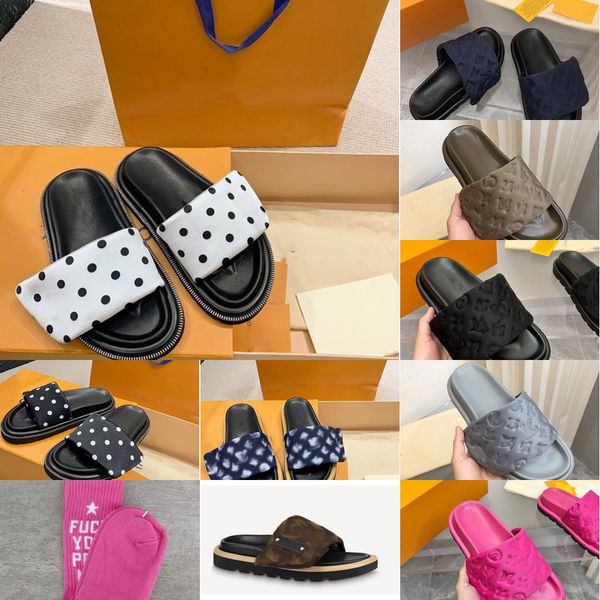 women pool pillow comfort slipper lady nylon down strap mule anatomic insole designer leather flat rubber outsole slide sandal with box, Black
women pool pillow comfort slipper lady nylon down strap mule anatomic insole designer leather flat rubber outsole slide sandal with box, Black