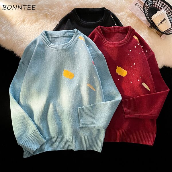 pullovers men winter oneck knitwear trendy loose couple thick basic harajuku fashion print students simple vintage kpop 220822, White;black
pullovers men winter oneck knitwear trendy loose couple thick basic harajuku fashion print students simple vintage kpop 220822, White;black