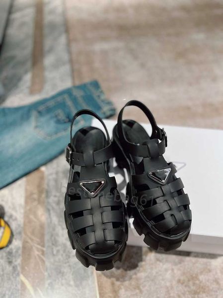 luxury roman sandals designer women summer hollow leather buckle platform sandal shoes, Black
luxury roman sandals designer women summer hollow leather buckle platform sandal shoes, Black