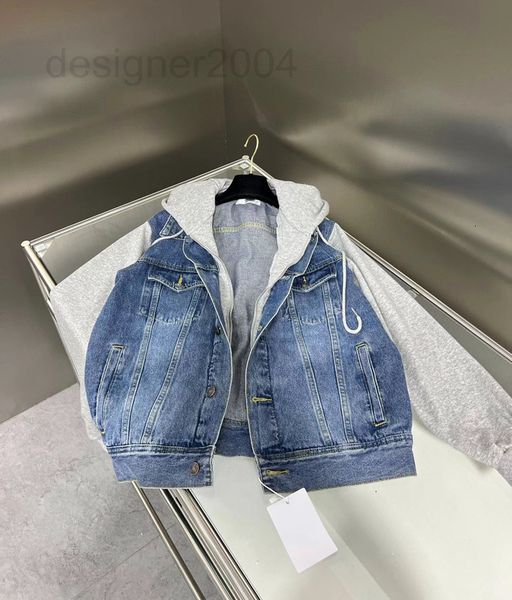 women's jackets designer ce fake two hooded cowboy coats autumn new letter print age reducing sports splicing lazy wind women high stre, Black;brown
women's jackets designer ce fake two hooded cowboy coats autumn new letter print age reducing sports splicing lazy wind women high stre, Black;brown