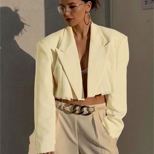 nsauye casual women office fashion short long sleeve blazer coat female black autumn jacket outfits elegant 220819, Black;brown
nsauye casual women office fashion short long sleeve blazer coat female black autumn jacket outfits elegant 220819, Black;brown