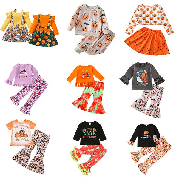 2022 new styles halloween clothes set baby girls long short sleeve floral stripe leopard bell-bottoms pants be kind wild child set kids clot, White
2022 new styles halloween clothes set baby girls long short sleeve floral stripe leopard bell-bottoms pants be kind wild child set kids clot, White