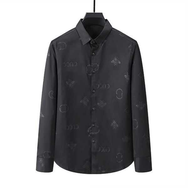 2022 men's business casual shirt men long sleeve striped slim fit masculina social male t-shirts new fashion man checked hoodies q014, White;black
2022 men's business casual shirt men long sleeve striped slim fit masculina social male t-shirts new fashion man checked hoodies q014, White;black